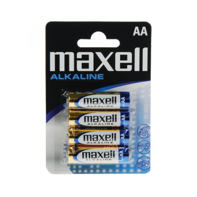 AA elem, alkáli, 4db/bliszter - Maxell LR6